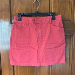 Polo Ralph Lauren Chino Skirt Size 8 Red Photo 0
