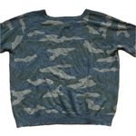 Stitches & Stripes Camo Sweatshirt Green Size XXL Photo 4