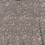 Cut Loose Dress Brown Floral Print 3/4 Sleeve Jersey Knit Office Casual Dress XS Photo 5