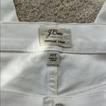 J.Crew White Distressed Jeans Photo 1