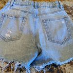 Garage  Blue Short Vintage Cut-Off Distressed Shorts Women's Size 00 23 Photo 1