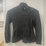 Fabletics Calypso Asymmetrical Zip up Charcoal Grey Jacket Size Small Photo 2