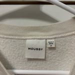 MOUSSY Sweat Crewneck Sweatshirt White Photo 3