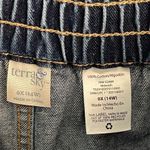 Terra & Sky  Ahead Denim Shorts Elastic Waist High Rise Pull On Photo 3