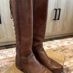 Brown Leather Knee Photo 0