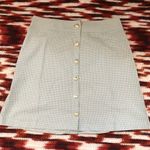 Y2K Coquette Mint Pastel Green white checkered plaid gingham houndstooth high Photo 0