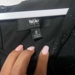 Moschino  Elegant Black Midi Dress with Silver Highlights Photo 3