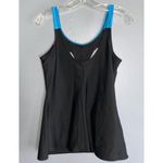 Vintage 80’s Sea Stars Black Swimsuit Dress Padded Beach Pool Summer Vacay 14 Photo 2