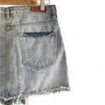 LIRA COBRA Ripped Denim Skirt Blue Size M Photo 9