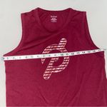 Peloton Studio Logo Dark Red Maroon Muscle Tank Top Sleeveless Tee T-Shirt Small Photo 4