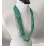 Extra Long Multi Strand Beaded Necklace Photo 9