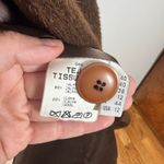 Roberto Verino Peacoat Women 12 Chocolate Brown Alpaca Wool Minimal Quite Luxury Photo 5