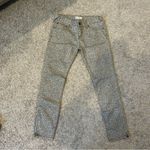 Free People Patterned Skinny Jeans Zipper Hem SIZE 26 Photo 1