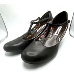 American Eagle Mary Jane Y2K dark Brown buckle Heels Size 8.5 Photo 9