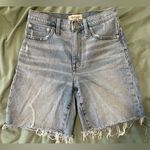 Madewell  JEAN SHORTS HIGH RISE MID-LENGTH Size 24 Photo 0
