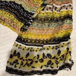 Missoni  Yellow, Pink, and Black Patterned Scarf 68x8 Photo 1