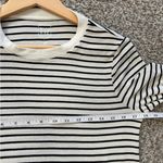 Gap Black and White Striped Long Sleeve Tee Stretch Comfy Casual XL Neutral Photo 4