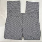 Ann Taylor NWOT  Straight Leg houndstooth Pants 0P Petite size White Black NWOT Photo 6