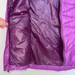 Columbia Purple Sleeveless Full Zip Puffer Vest Photo 4