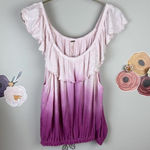 Free People  Pink Ombré Cora Lee Top - Size - Small Photo 0