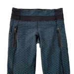 Lululemon Inspire Tight Score Jacquard Black Indian Ocean Black Size 6 Photo 12