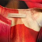 Nwot Nadeem khan floral print silk dress Size 6 Photo 4