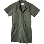 Pistola  Green Utility Parker Romper Photo 0