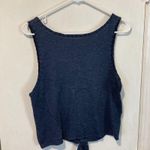 Alice + Olivia women's size M medium low scoop neck wide arm tie up tank top Photo 1