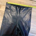 Joie NWT  Black Faux Leather Leggings S Photo 2