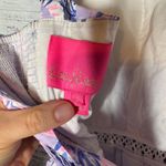 Lilly Pulitzer Devyn Dress Purple Floral With Pockets Size 6 Photo 3