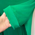 Lauren Ralph Lauren Women's Boat Neck Shirt Green Cotton Cuff Sleeve LRL FLAW 2X Photo 5
