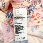 Free People  Hold On To Me Printed Top in Coral XS Photo 6