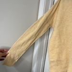 Eileen Fisher  Rolled hem Boxy Cut Waffle Knit Long Sleeve Sz S Photo 6