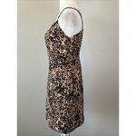 Wilfred Aritzia Leopard Print Mini Slip Dress Size 2 Photo 2