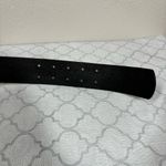 Gap Genuine Leather Black Studded Belt Size 32 Photo 5