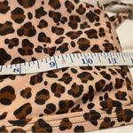 Y2K Animal Camo Print Crop Bikini Top Brown Black Small Size M Photo 6