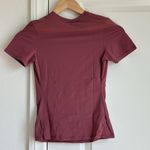 SKIMS  Fits Everybody T-Shirt in Beet, Size Small Photo 7