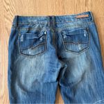 Almost Famous  Distressed Blue Straight Leg Distressed Denim Women’s Size 9 Photo 8