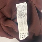 ZARA NWT‎  Serged Jogging Pants In Brown Size Small Photo 3