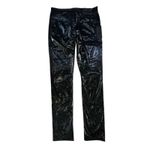 RtA Shiny Textured Skinny Womens Dress Pants Size 30 Alternative Cyberpunk NWT Black Size M Photo 1