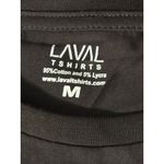 Black Laval T Shirt White Kissing Minnie Mouse Front Graphic Size M Outline NWOT Size M Photo 3