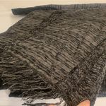 Knox Rose Black & Gray Goth XXL Fringed Cardigan. 1517 Photo 3