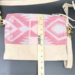 RAIS CASE Vida Wool Aztec Boho Convertible Fanny Pack Crossbody Bag Pink Photo 8