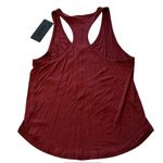 Alphalete  Women’s M Racerback Tank Top Burgundy‎ Maroon Loose Fit Workout New Photo 2