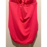 Beach House Sport Maya Tank in Calypso Racer Back Size 10 NWT Ruched Extra Long Pink Photo 3