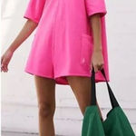 Free people movement hotshot romper pink Photo 0