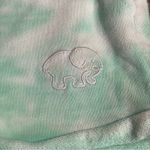 Ivory Ella  Mint Cloud Tie Dye Printed Shorts Photo 5