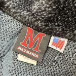 Mazmania Women’s Vtg Horse Print Equestrian Fleece Jacket Full Zip High Neck XL Blue Photo 9