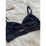 SKIMS  Fits Everybody Crossover Bralette Onyx Size Small Photo 5