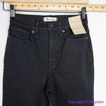 Madewell NEW  Skinny Flare Jeans in Black Frost‎ Wash, 25 Photo 5